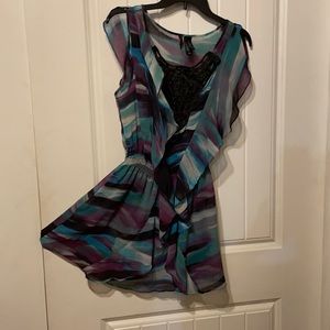 Flowing chiffon top